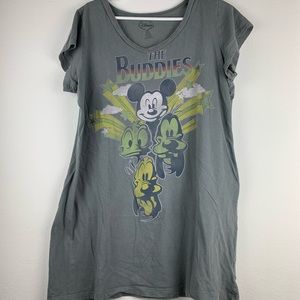 Disney Buddies Mickey Pluto Goofy Donald Nightgown